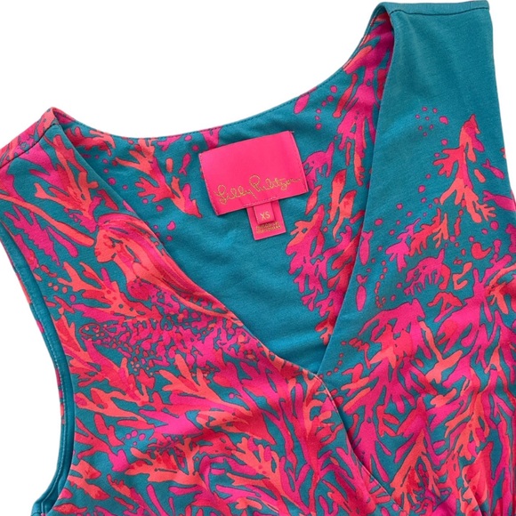 Lilly Pulitzer Moana Wrap Maxi Dress 🪸 - Picture 8 of 15